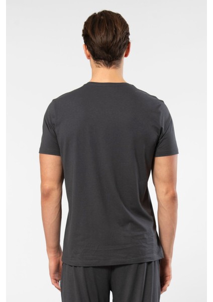 Erkek V Yaka T-Shirt 2170/ANTRASIT fiyatları