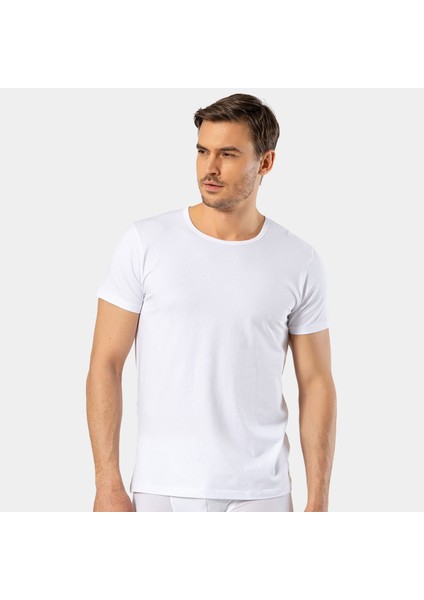- Bisiklet Yaka T-Shirt 1305/BEYAZ fiyatları