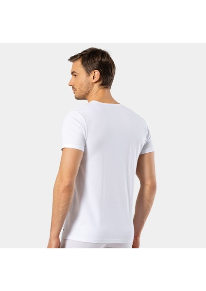 - Bisiklet Yaka T-Shirt 1305/BEYAZ fırsatları
