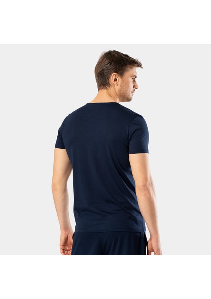 Erkek T-Shirt (Slim Fit) 2170/LACIVERT