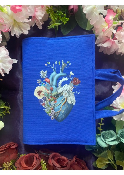 Dtf Baskılı Bez Kitap Çantası - Hafif ve Koruyucu 24*17 cm