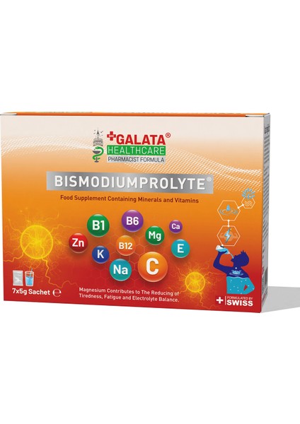 Bısmodıumprolyte Mineraller ve Vitaminler Içeren 7 Şase fiyatları