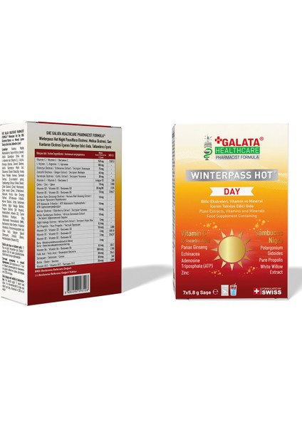 Wınterpass Hot Day Ginseng,atp,vitamin,mineral Içeren 7şase