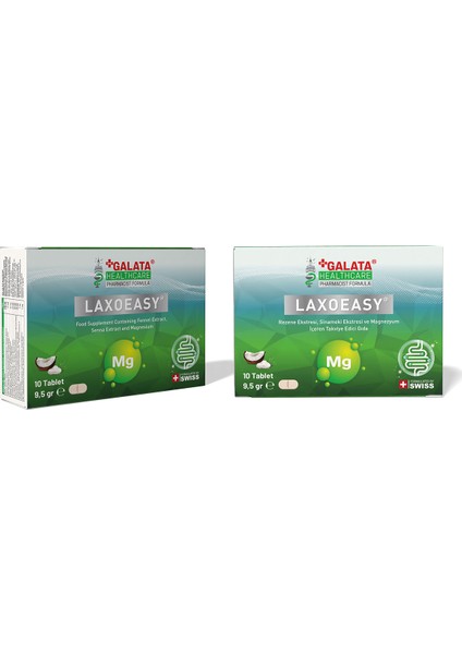Laxoeasy Magnezyum,sinameki 10 Tablet