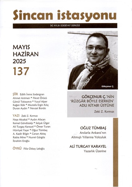 Sincan Istasyonu Dergi 137.SAYI Mayıs-Haziran 2025
