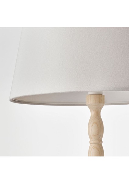 Yer Lambası, Dişbudak-Beyaz, 150 cm Şık Figür, Ona Hem Modern Hem De Geleneksel fırsatları