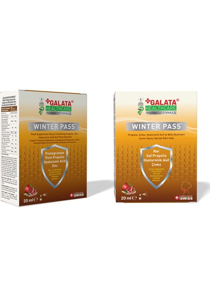 Winterpass Propolis Çinko Spray 20ml