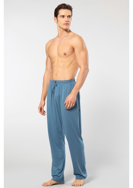Modal Pijama Tek Alt 2171/İNDIGO