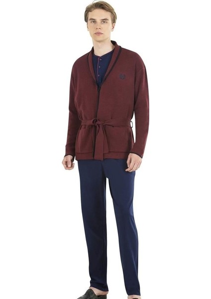 Erkek Penye Rob Takım 5630 Bordo