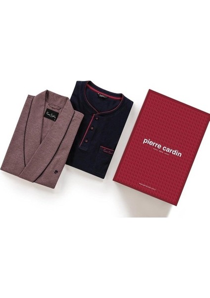 Erkek 3'lü Rob Takımı 5610 Bordo modelleri