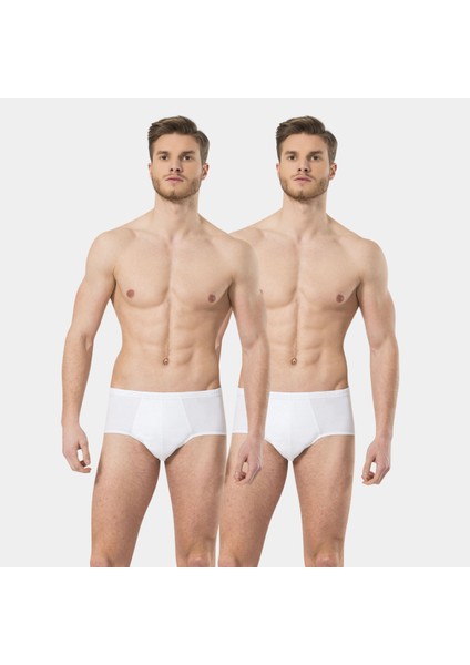 Erkek Erkek Slip (2'li Paket) 111/BEYAZ indirimleri