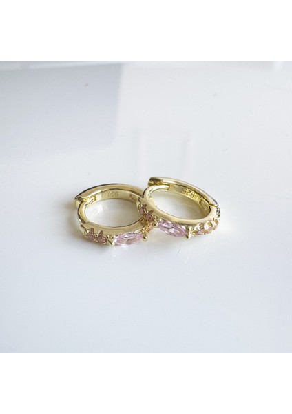 Halha Gümüş Küpe MS3194, 925 Ayar Gümüş, Ithal Ürün