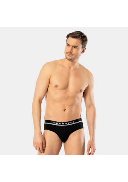 Erkek Lastikli Slip 1312/SIYAH