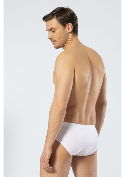 Erkek Modal Likralı Slip 1403/BEYAZ