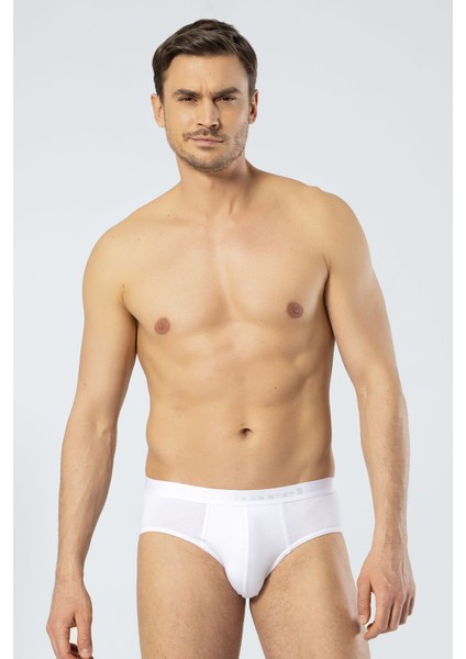 Erkek Modal Likralı Slip 1403/BEYAZ