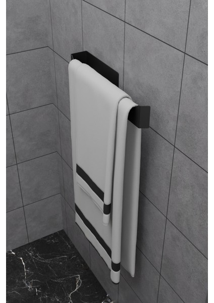 Kağıt Rulo Veya Havluluk, Peçetelik, Yapışkanlı Tasarım Banyo Askısı