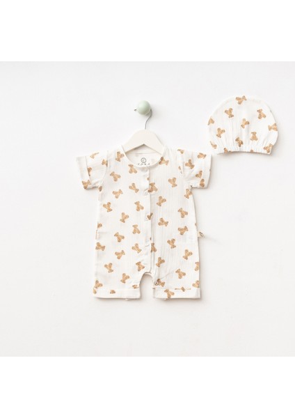 Unisex 3-6-9 Ay Teddy Müslin Barbatöz