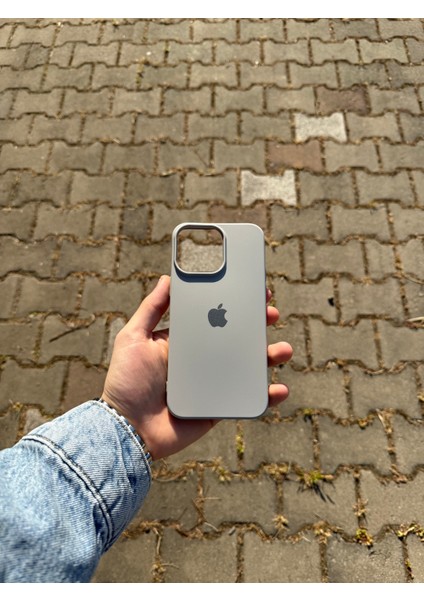 Apple iPhone 14 Pro Max Gri Lansman Uyumlu Içi Kadife Silikon Kılıf modelleri