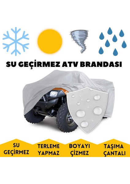 Kuba Alterra 580 Uyumlu Atv Brandası Su Geçirmez