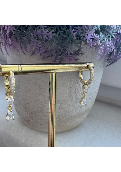 Sallantılı Gümüş Küpe MS3187, 925 Ayar Gümüş, Ithal Ürün fiyatları