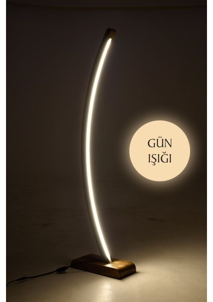 Vilinze Jedi Ahşap LED Dekoratif Ayaklı lambader