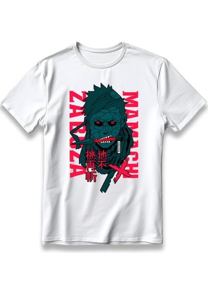 Naruto Zabuza Momochi Model T-Shirt Unisex %100 Pamuklu Rahat Regular Baskı Anime Tişört