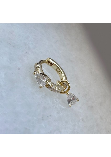 Sallantılı Gümüş Küpe MS3189, 925 Ayar Gümüş, Ithal Ürün modelleri