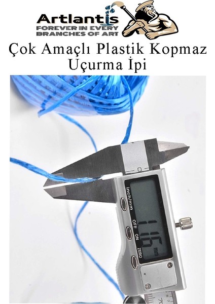 Çok Amaçlı Plastik Kopmaz Uçurtma Ipi Çamaşır Ipi 5 Adet Renkli 250 Metre Naylon Ip Çırpı Ipi Çizim Inşaat Duvar Ipi