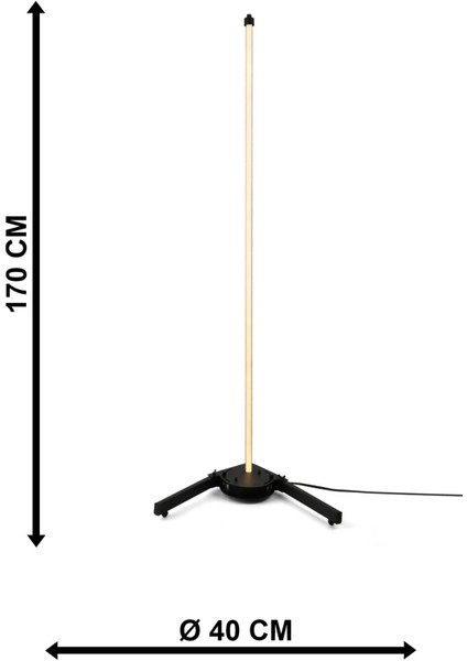 Davin 3 Renk Ledli Lambader Siyah indirimleri