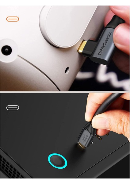 Meta Quest 3 512GB Vr Gözlük Uyumlu Type-C To Type-C Kablo 5m USB 3.2