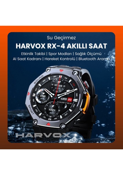 Watch Rx-4 Akıllı Saat Iphone ve Android Tüm Telefonlara Uyumlu Akıllı Saat Yeni Nesil