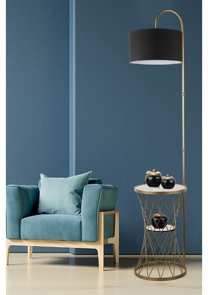 Evsa Sehpa Lambader Eskitme Mermer Ahşap Siyah Şapka fiyatları