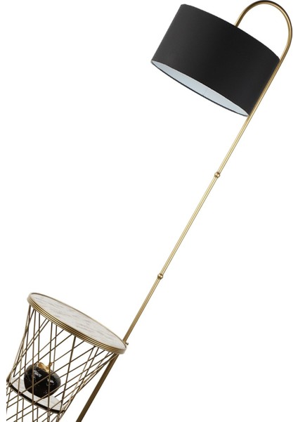 Evsa Sehpa Lambader Eskitme Mermer Ahşap Siyah Şapka fırsatları