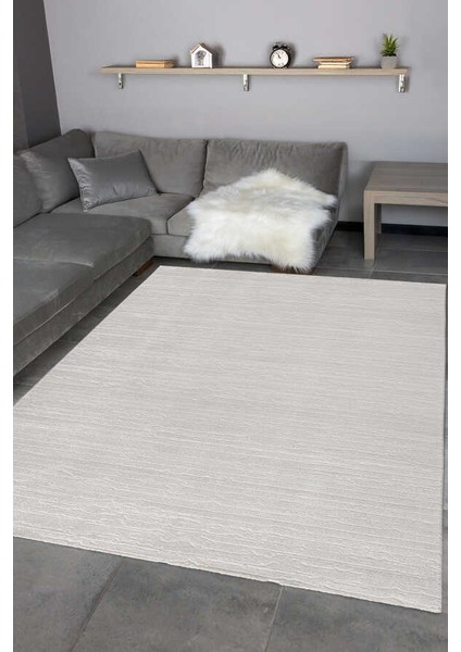 Elmina Beyaz Halı Modern Dokuma Halı Yumuşak Oturma Odası Salon Çocuk Odası Mutfak Halısı F0322