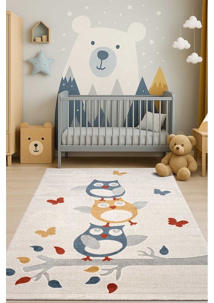 Roma Renkli Halı Kolay Temizlenebilir Modern Dokuma Halı Bebek Odası Çocuk Odası Halısı F0400