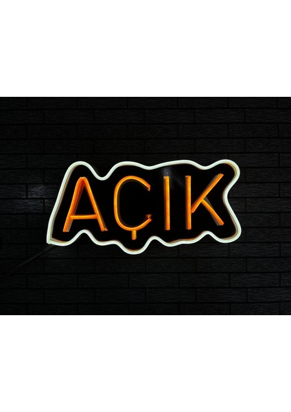 Neon LED Açık Yazısı