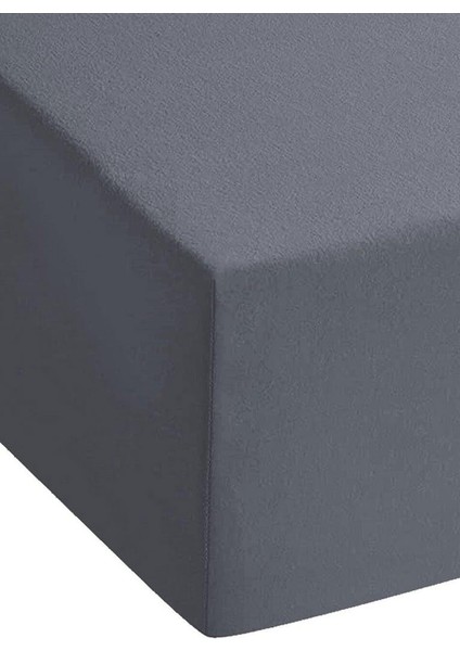 2 Adet Düz Pamuklu Çift Kişilik 180 x 200 cm Lastikli Penye Çarşaf