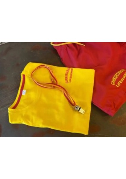 Cankurtaran Set 1 Özel Logolu 4 Lü Takım (Tişört-Şort-Şapka-Düdük) fırsatları