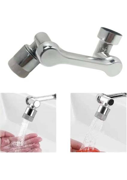 Teknorod Dönebilen Musluk Başlığı Akrobat Mutfak Banyo Musluk Ucu Başlığı Oynar Başlıklı indirimleri
