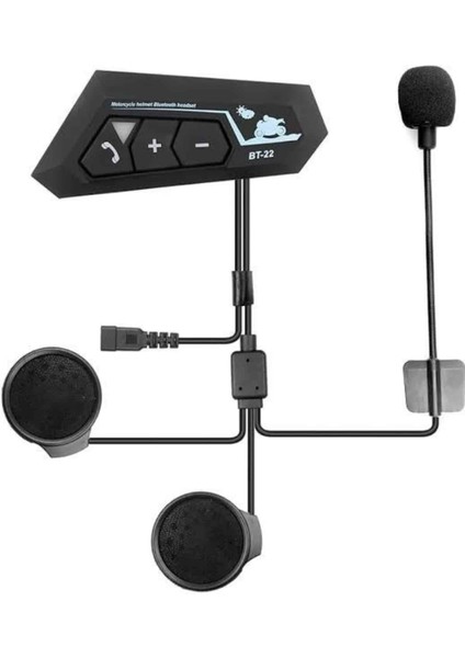 Yeni Nesil Dinleme ve Konuşma Özellikli Intercom Kask Kulaklığı 5.0 Bluetooth