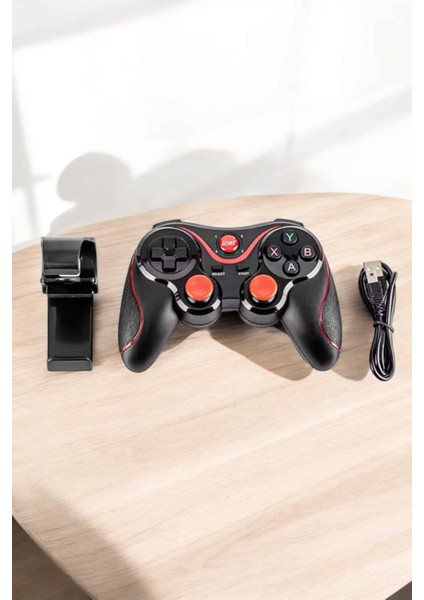Teknorod Android Uyumlu Gamepad X3 Game Stick Oyun Kolu Bluetooth Bağlantılı
