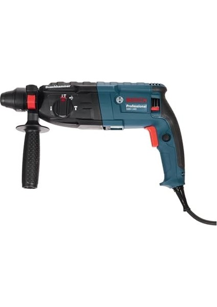 Menashop Metrashop Professional Gbh 240 Kırıcı Delici + Gws 750-125 S Avuç Taşlama Makinesi-Devir Ayarlı
