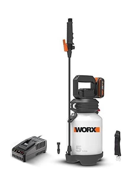 WG829E 20V 2.0AH Li-On 5lt Omuz Askılı Basınçlı Ilaçlama ve Dezenfektan Pompası fiyatları