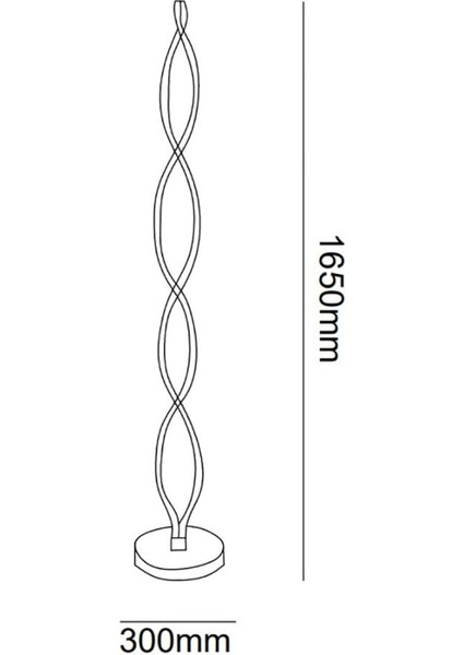 Trıolux LED Lambader Mını Dna TR4V005 Pro 165 cm