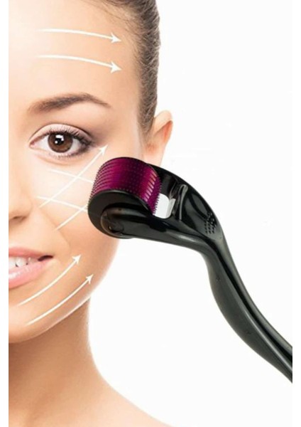 Teknorod Derma Roller Titanyum Uçlu 540 İğneli 0.5 mm