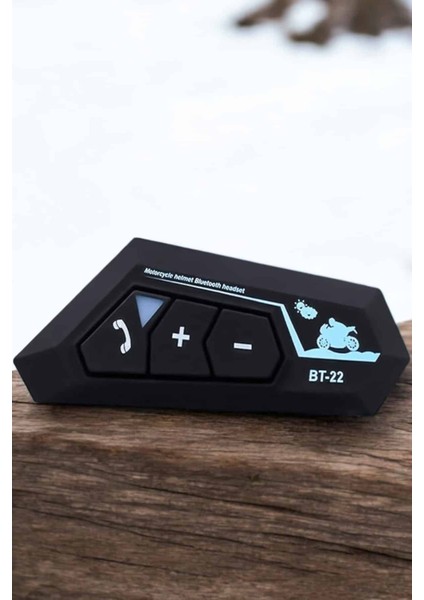 Teknorod Interkom Intercom Kask Kulaklık BT22 Bluetooth Motosiklet Kulaklık 5.0 Bluetooth