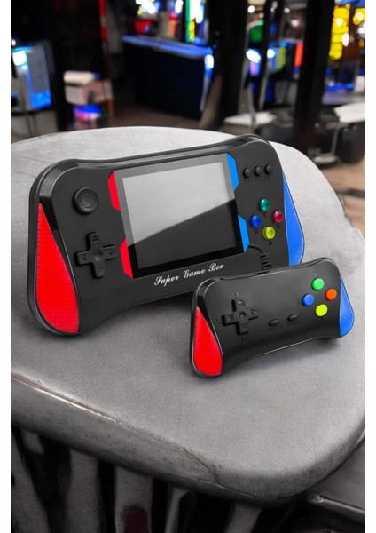 Teknorod Gamepad Joystick 500 Oyunlu Retro Oyun Konsolu Tv Bağlantı Özellikli 2 Kişilik Destekli fırsatları