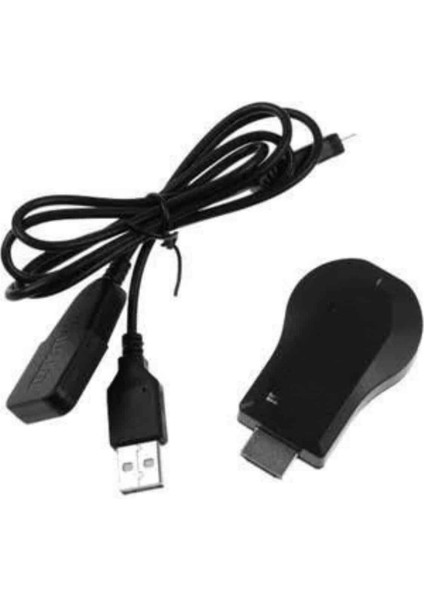 Kablosuz HDMI Wifi Görüntü Aktarıcı Tüm Cihazlara Uyumlu