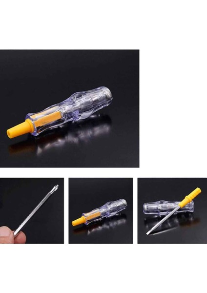 Teknorod Kontrol Kalemi Nikel Kaplama Çift Başlıklı Test Cihazı