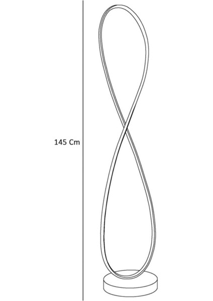 LED Lambader Octo 140 cm